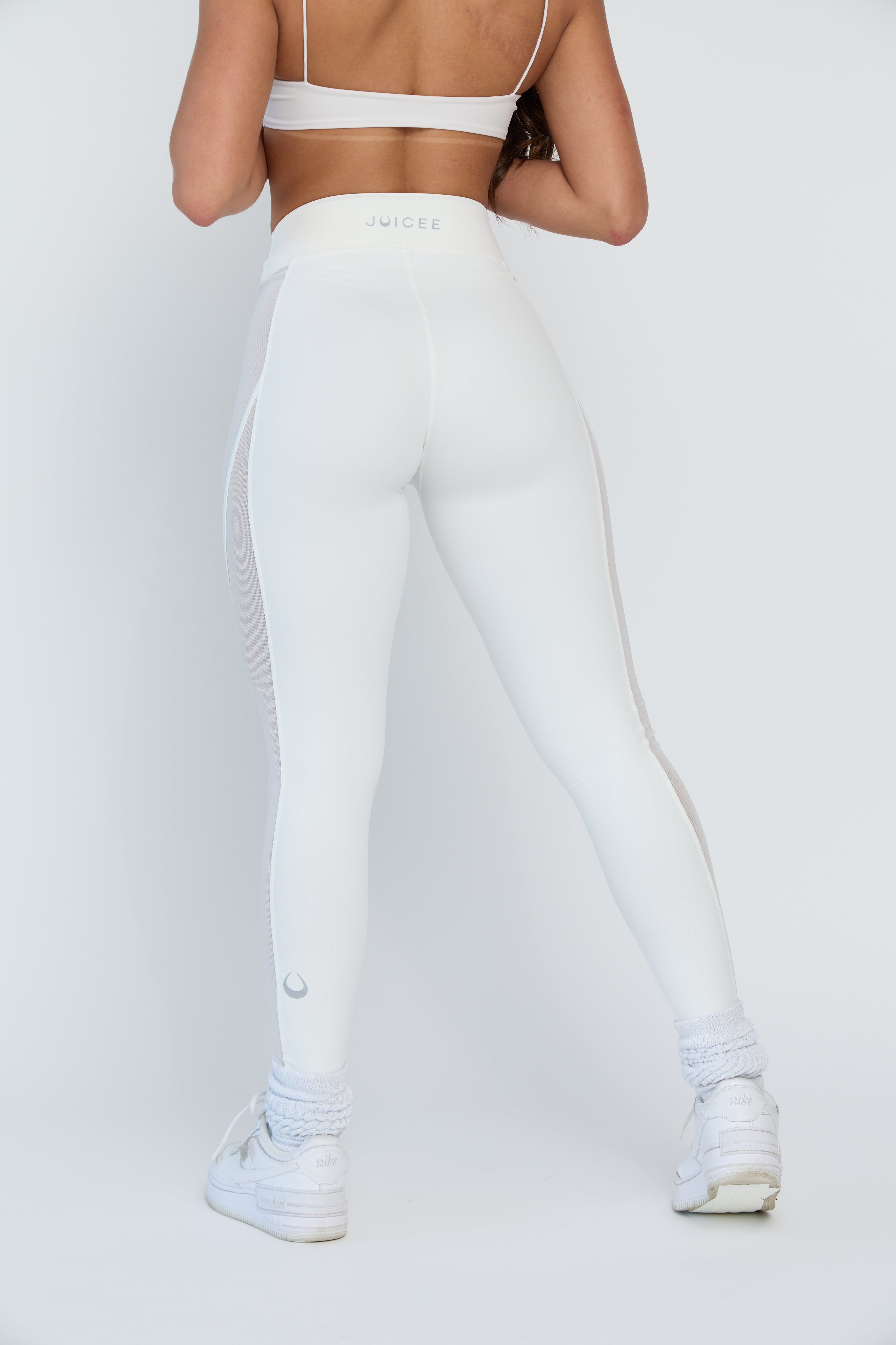 Semi Sheer V-Waist Leggings